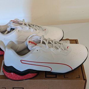 Puma men's Cell Valiant wht red 10
